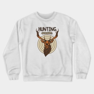 Hunting Season, Hunting is My Favorite Season, Deer Season, My favorite Season, Hunting, Sport Crewneck Sweatshirt